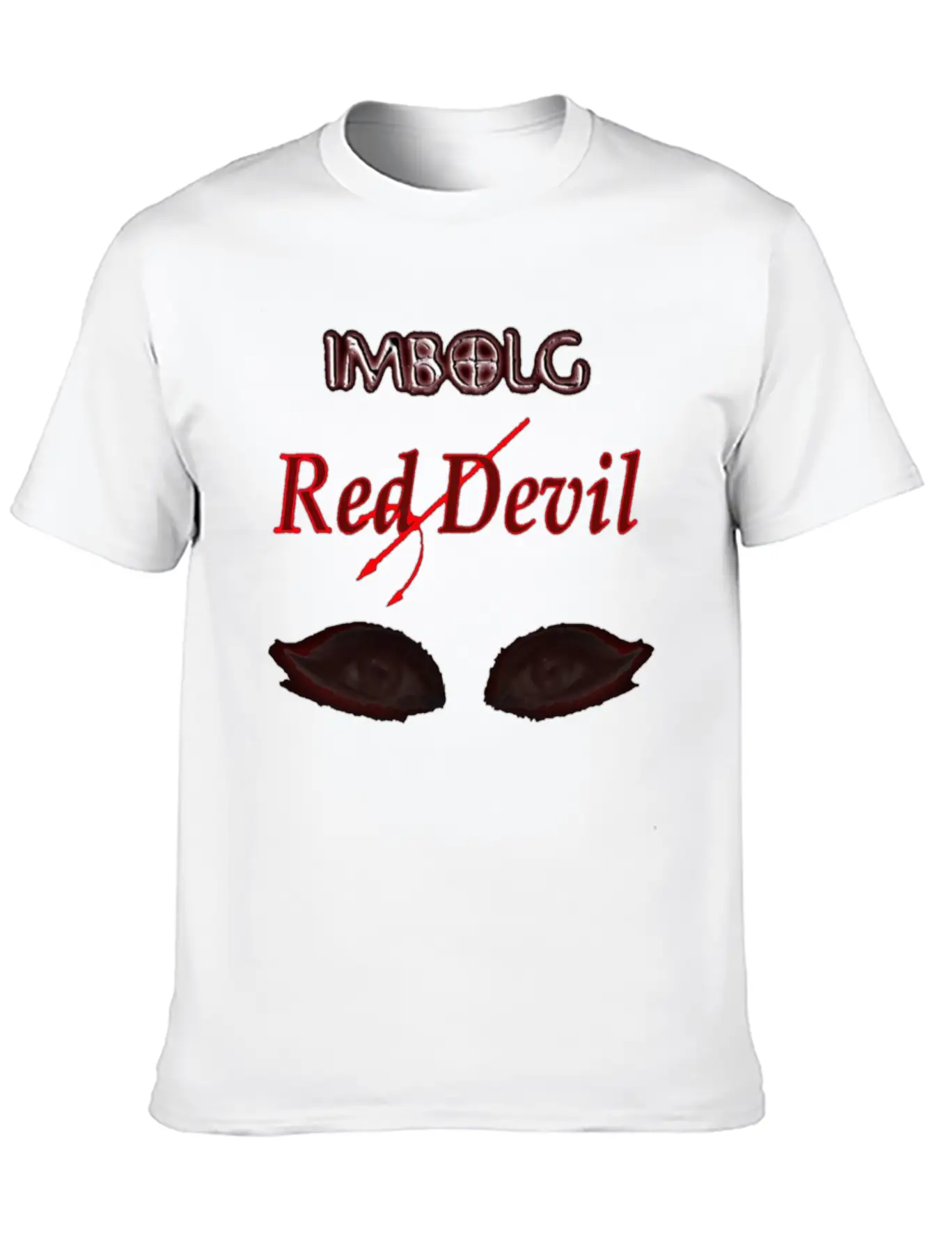 Red Devil Lightweight Cotton T-Shirt – Daily Comfort Graphic Shirt