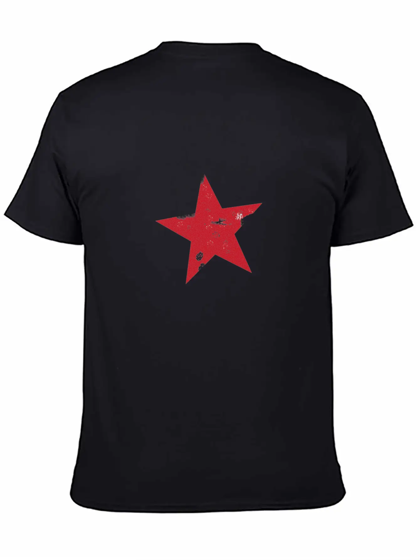 Red Star Lightweight Cotton T-Shirt – Daily Comfort Graphic Shirt