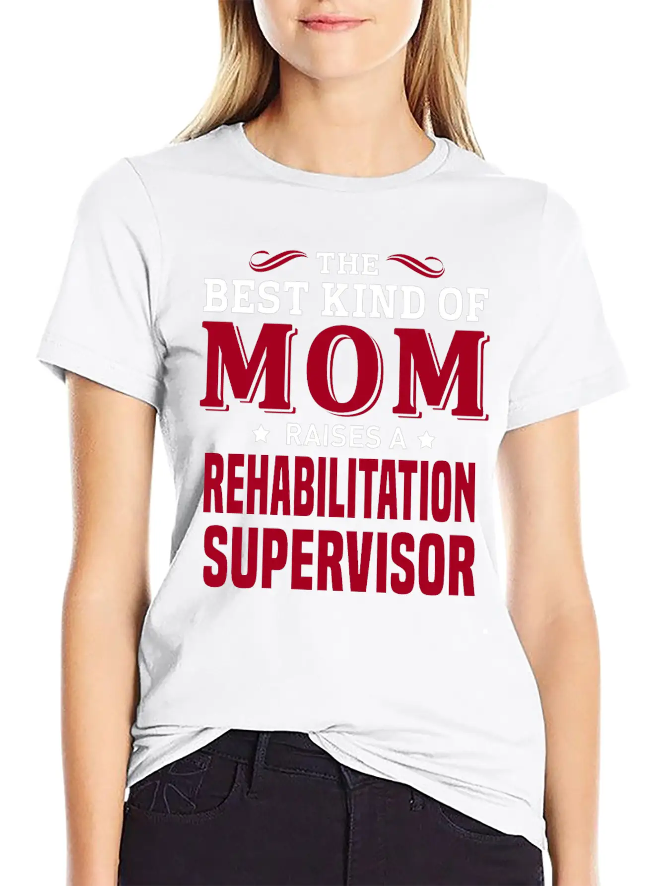 Rehabilitation Supervisor Lightweight Cotton T-Shirt – Daily Comfort Graphic Shirt