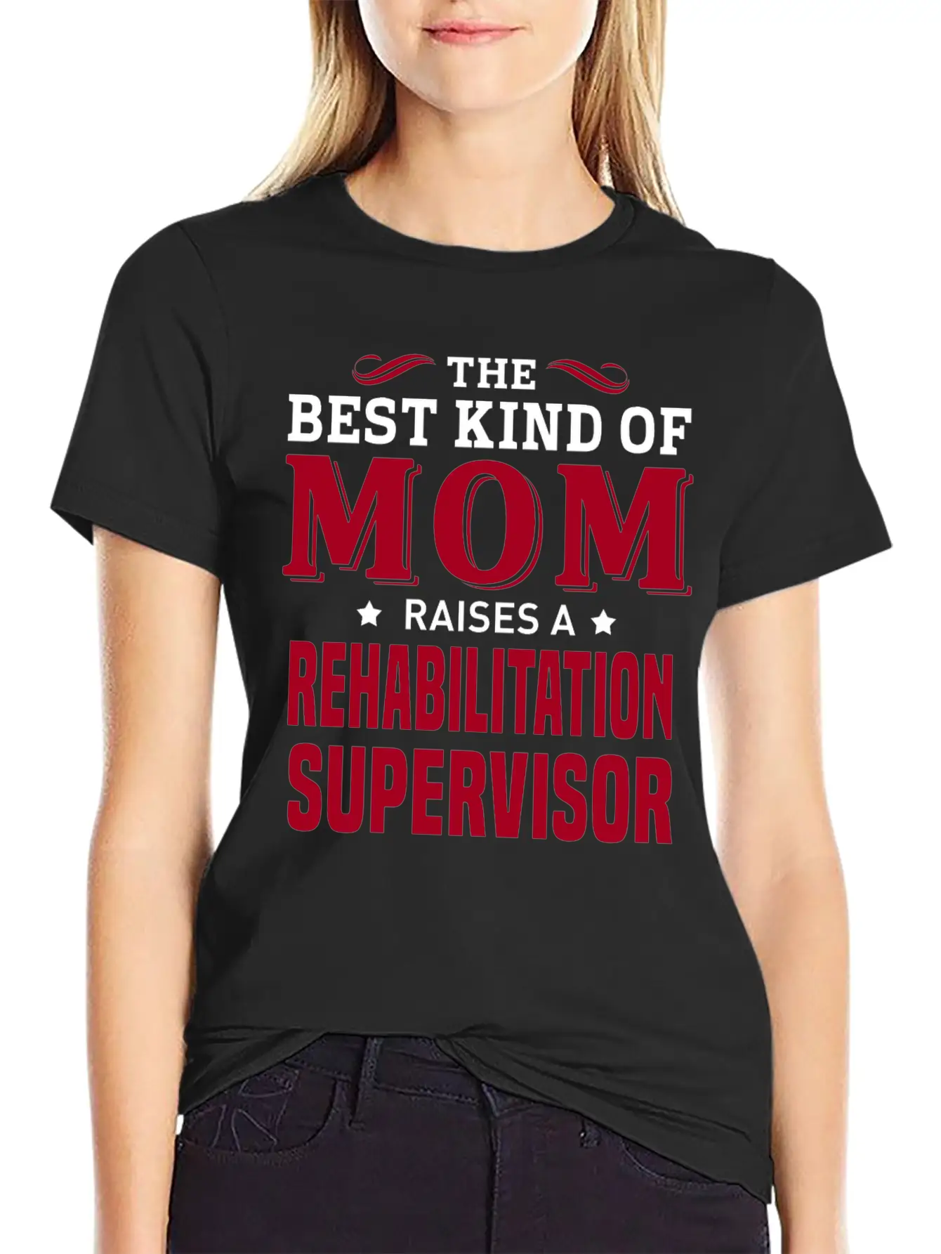 Rehabilitation Supervisor Lightweight Cotton T-Shirt – Daily Comfort Graphic Shirt