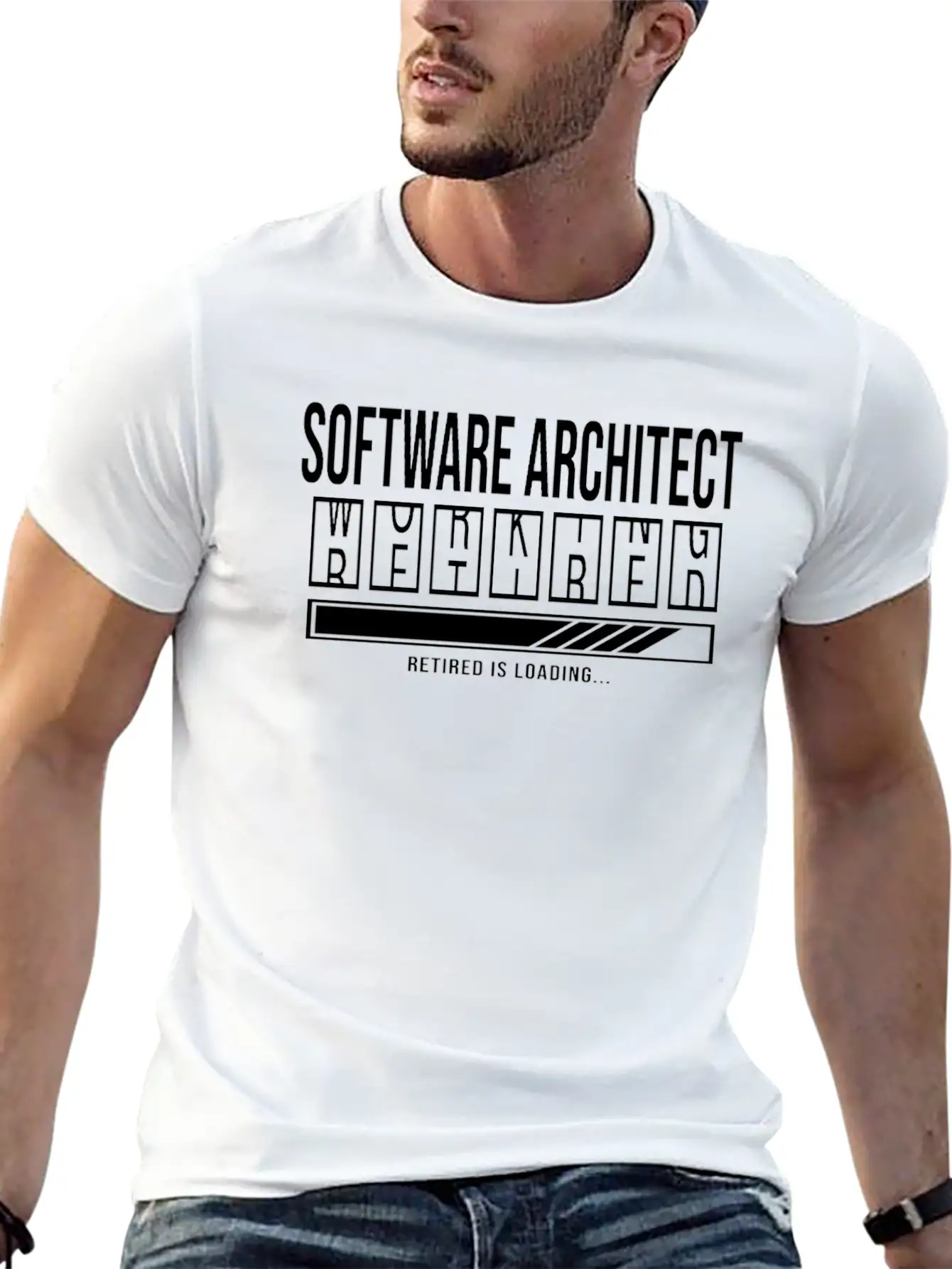 Retirement - Retired Software-Architect Lightweight Cotton T-Shirt – Daily Comfort Graphic Shirt