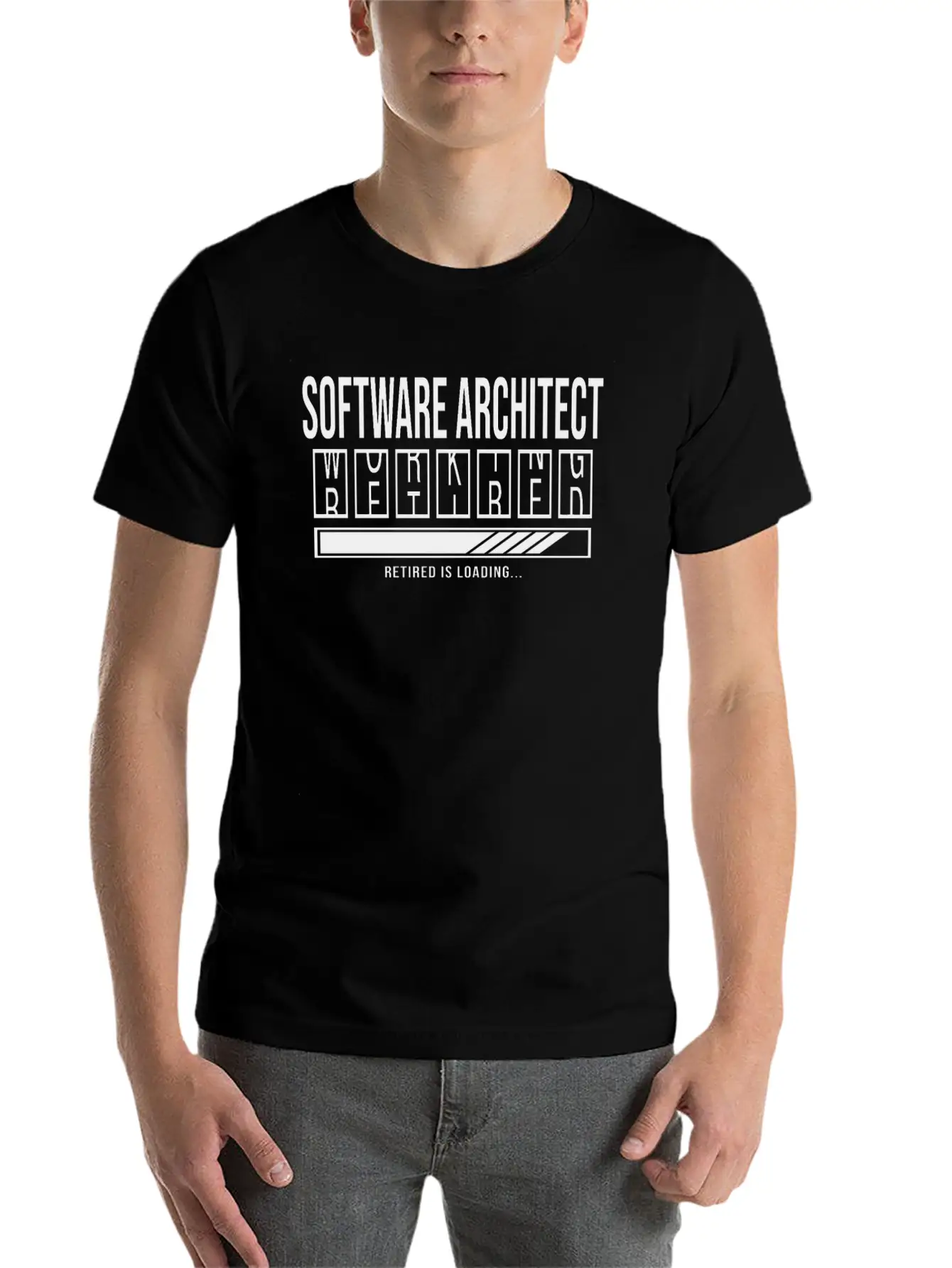 Retirement - Retired Software-Architect Lightweight Cotton T-Shirt – Daily Comfort Graphic Shirt