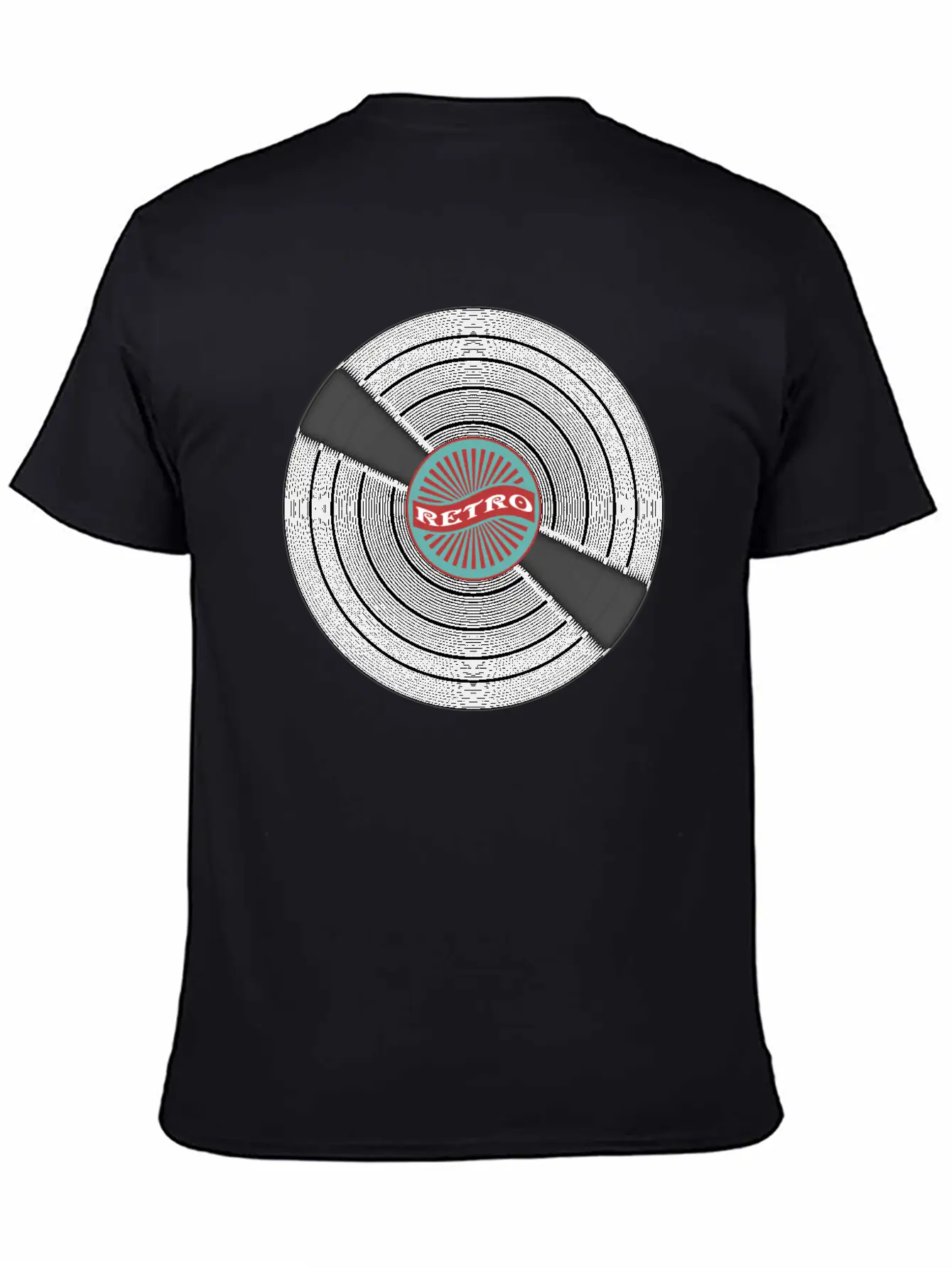 Retro Vinyl Record Album Lightweight Cotton T-Shirt – Daily Comfort Graphic Shirt