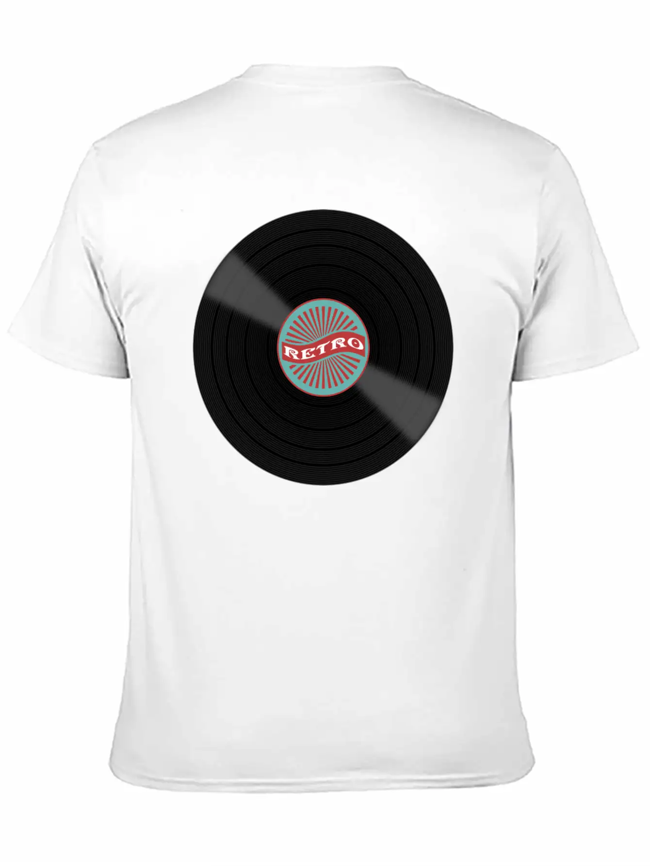 Retro Vinyl Record Album Lightweight Cotton T-Shirt – Daily Comfort Graphic Shirt