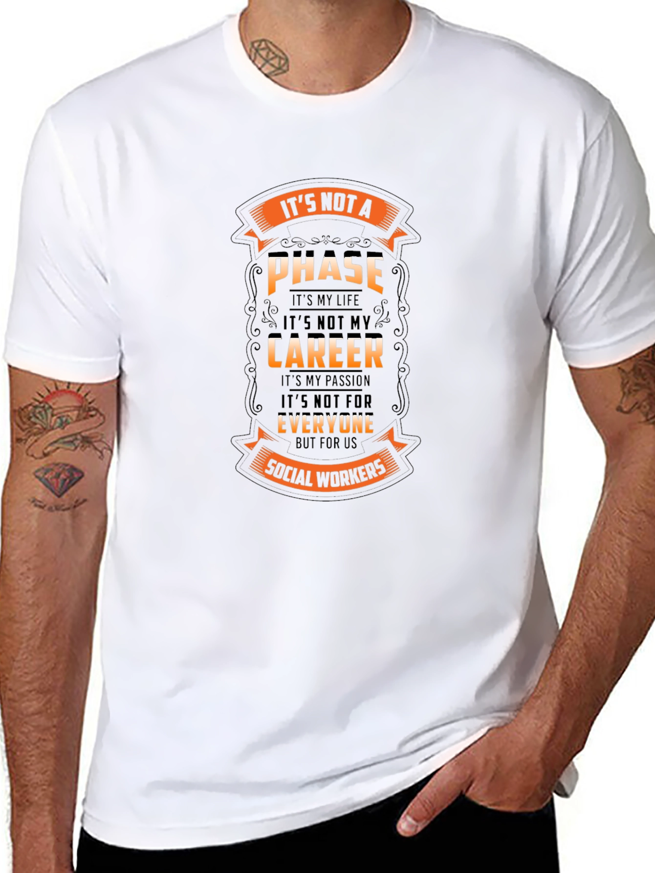 Social Worker T-Shirt - Its Not a Phase