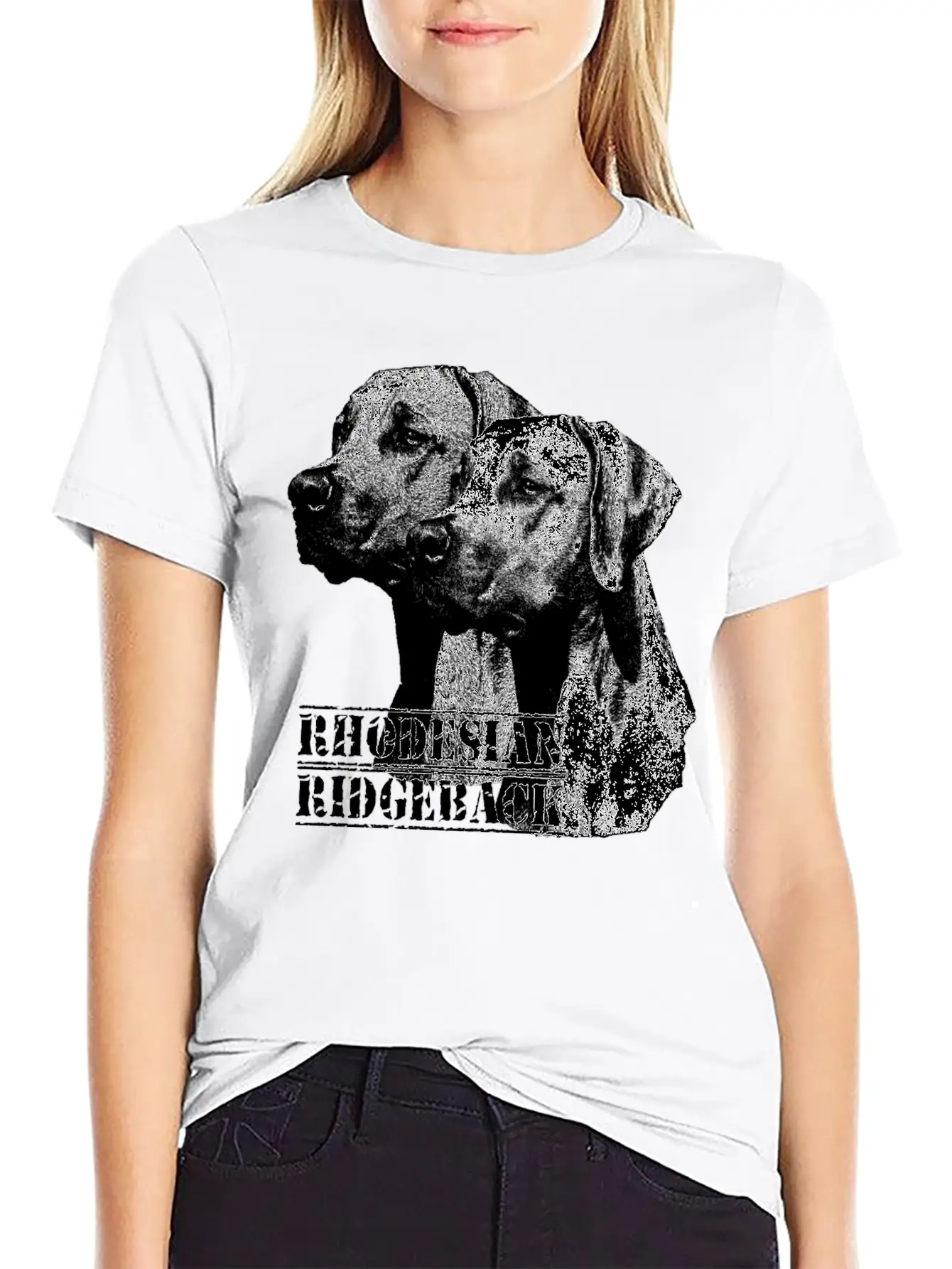 Ridgeback,Dog,Dogs,police Dog,dog Lovers,dogs,dog Lightweight Cotton T-Shirt – Daily Comfort Graphic Shirt