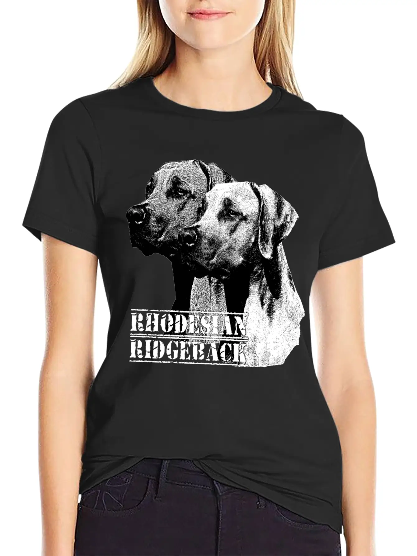 Ridgeback,Dog,Dogs,police Dog,dog Lovers,dogs,dog Lightweight Cotton T-Shirt – Daily Comfort Graphic Shirt