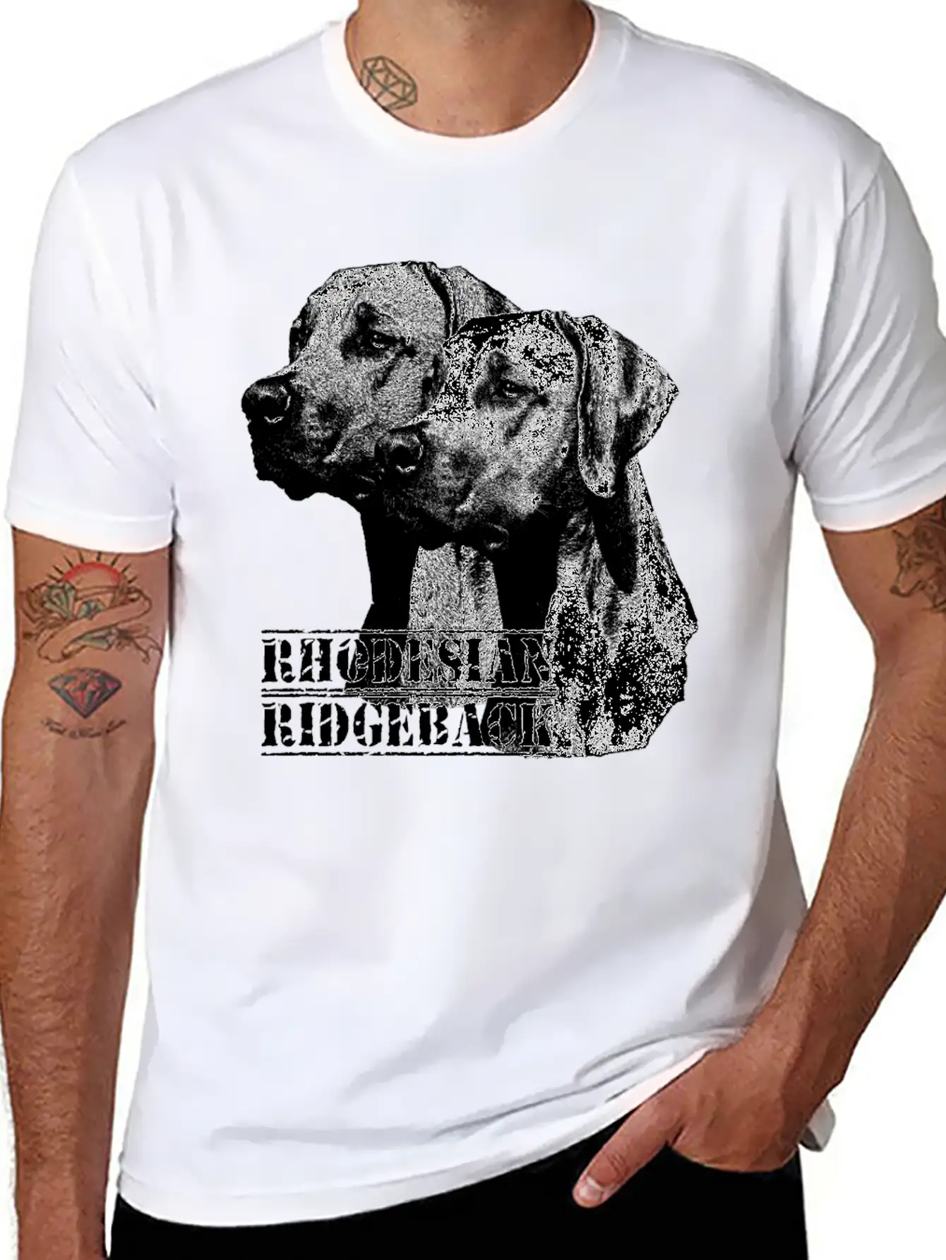 Ridgeback,Dog,Dogs,police Dog,dog Lovers,dogs,dog Lightweight Cotton T-Shirt – Daily Comfort Graphic Shirt