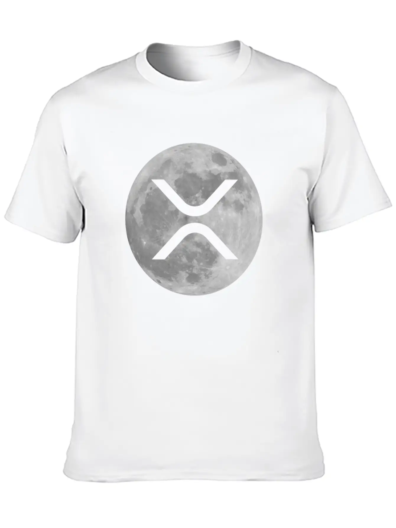 Ripple XRP Astronaut To The Moon - XRP Coin Gift Lightweight Cotton T-Shirt – Daily Comfort Graphic Shirt