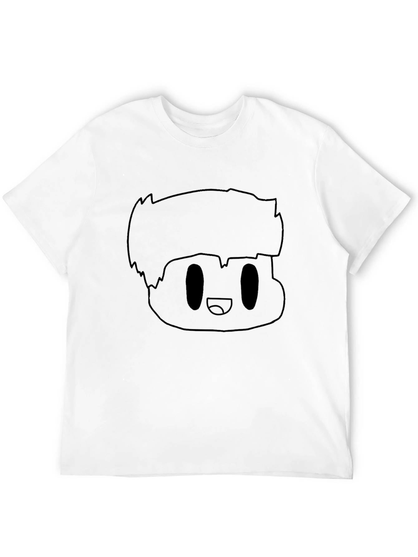 Cartoon Character Black T-Shirt