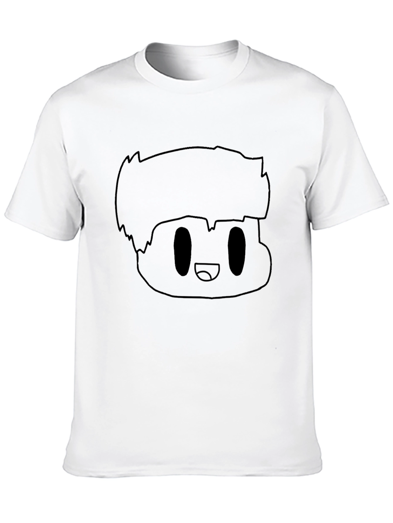 Cartoon Character Black T-Shirt