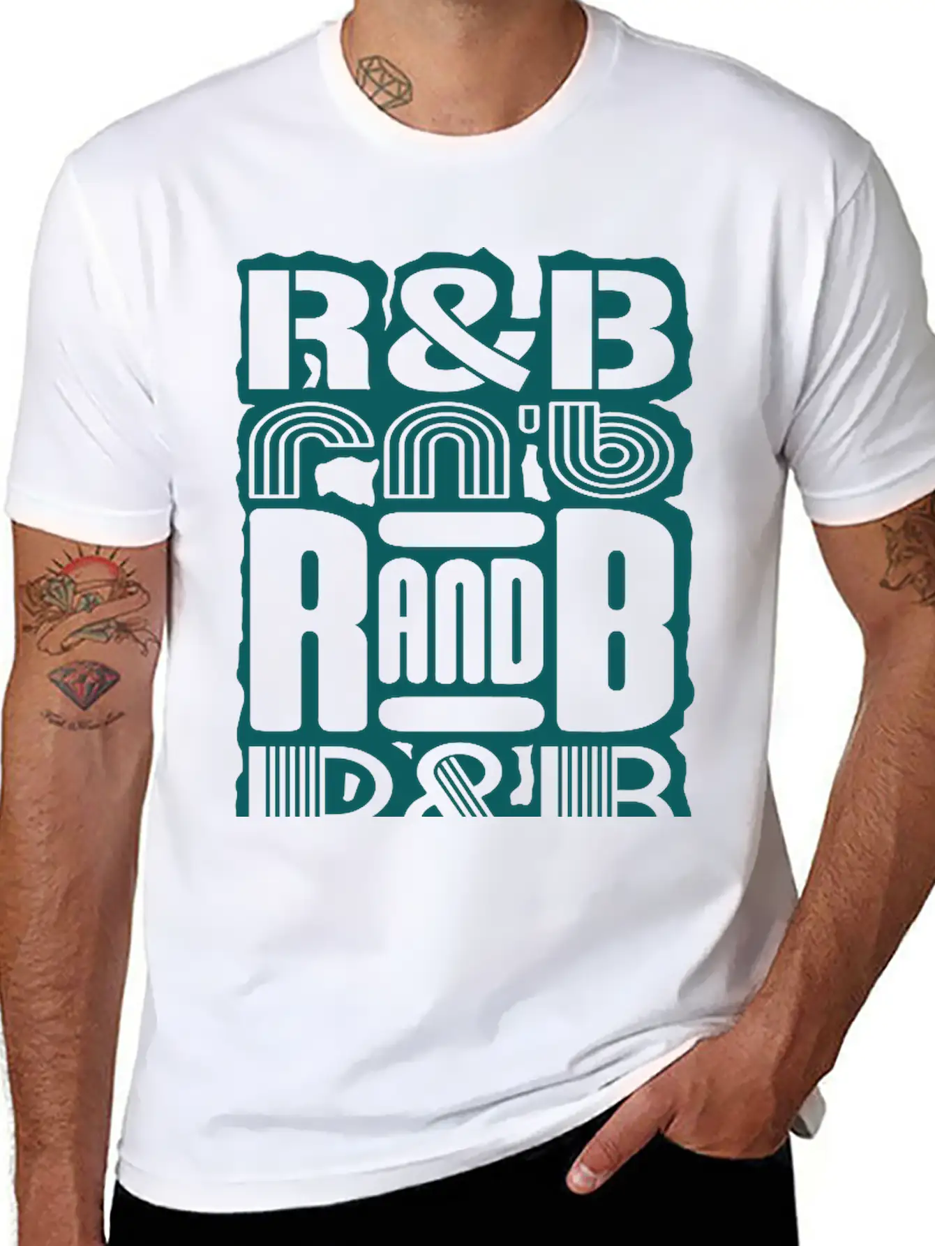 RnB_V1 Lightweight Cotton T-Shirt – Daily Comfort Graphic Shirt