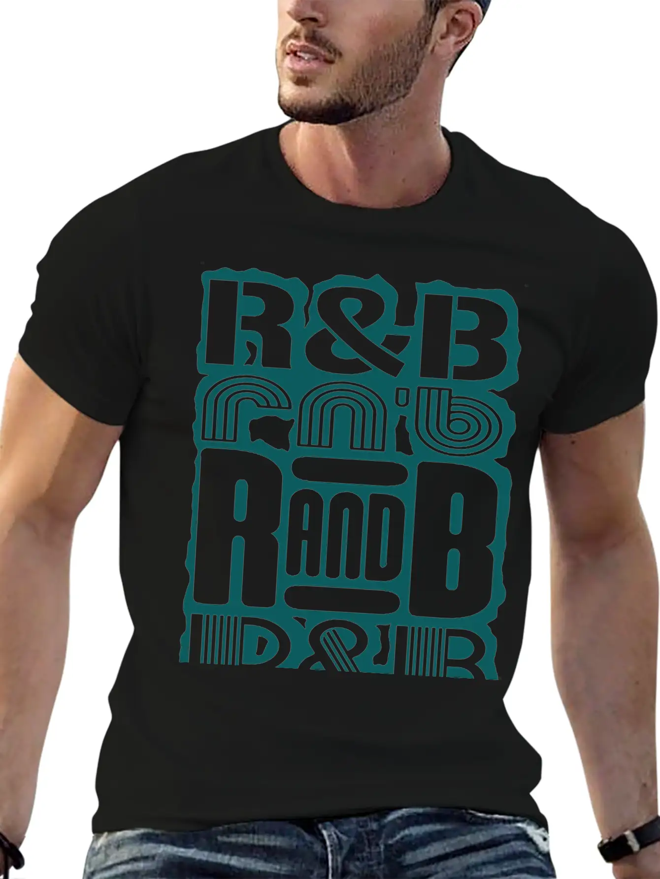 RnB_V1 Lightweight Cotton T-Shirt – Daily Comfort Graphic Shirt