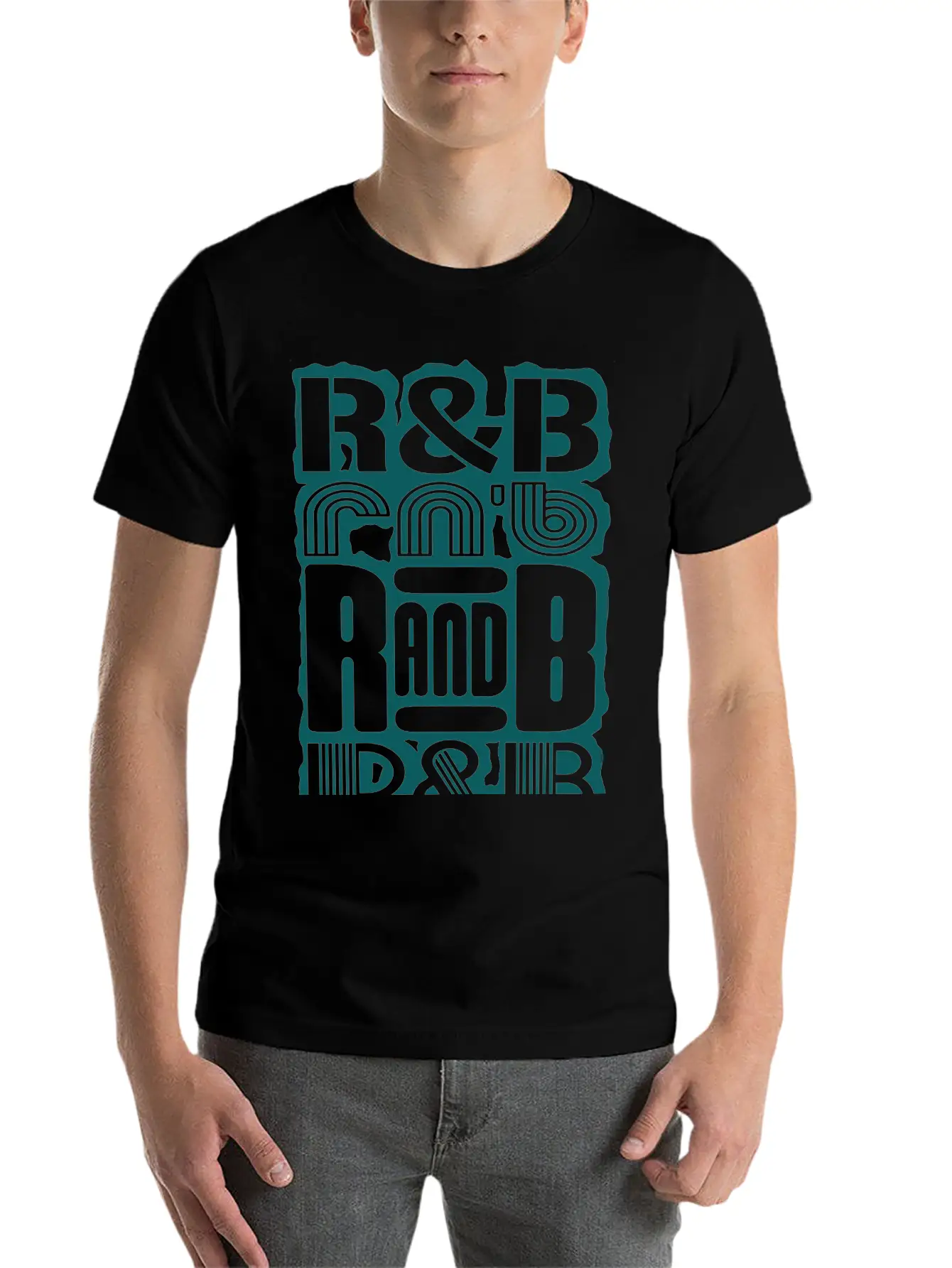 RnB_V1 Lightweight Cotton T-Shirt – Daily Comfort Graphic Shirt