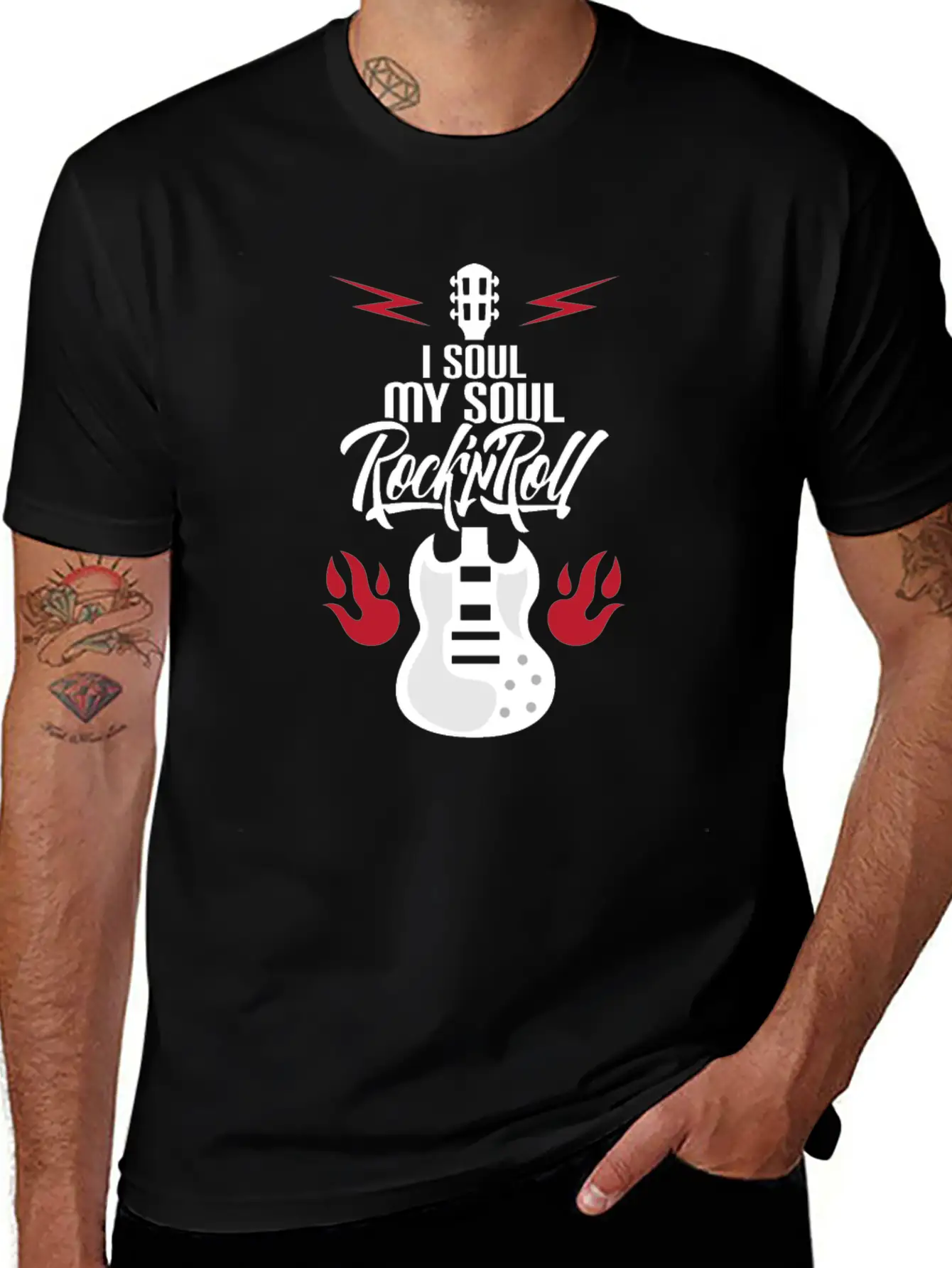 Rock Music Gift Concert Fesival Lightweight Cotton T-Shirt – Daily Comfort Graphic Shirt