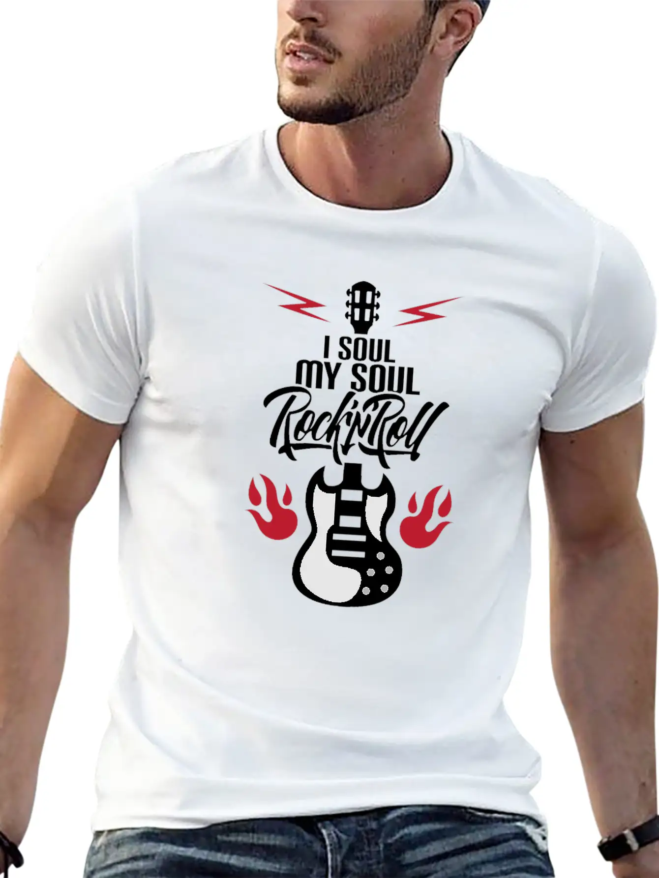 Rock Music Gift Concert Fesival Lightweight Cotton T-Shirt – Daily Comfort Graphic Shirt