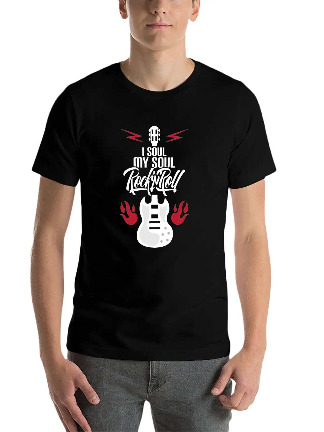 Rock Music Gift Concert Fesival Lightweight Cotton T-Shirt – Daily Comfort Graphic Shirt