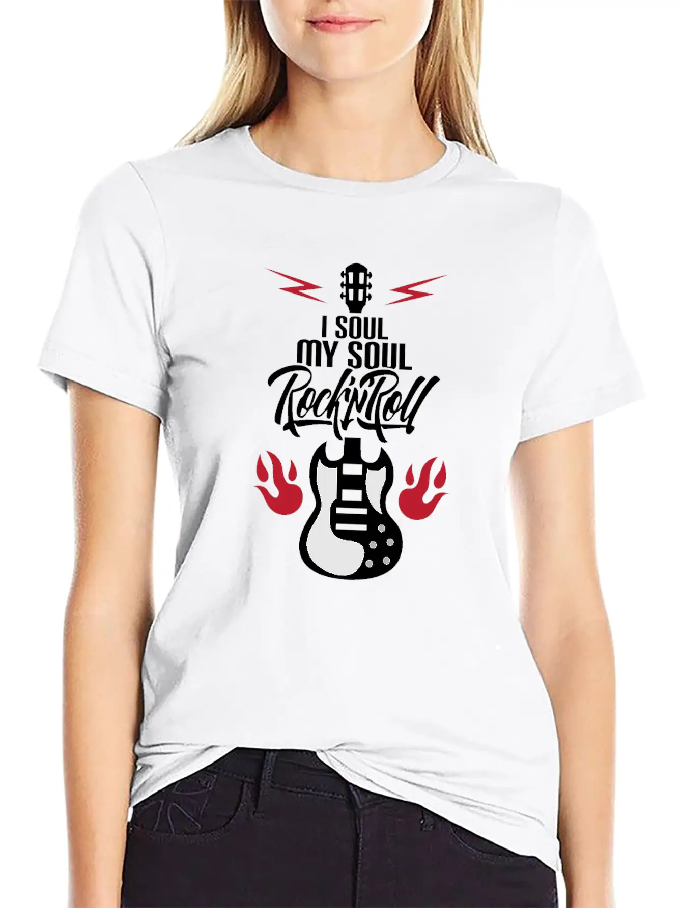 Rock Music Gift Concert Fesival Lightweight Cotton T-Shirt – Daily Comfort Graphic Shirt