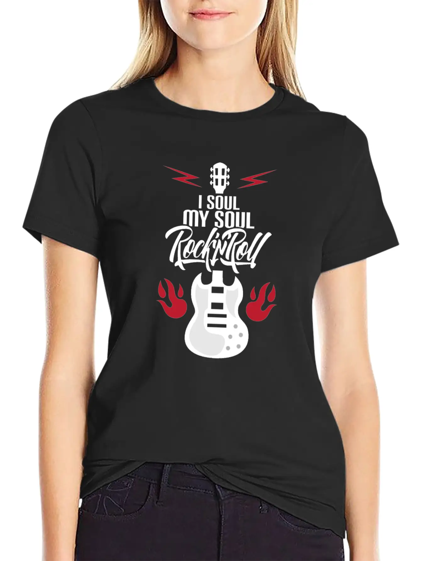 Rock Music Gift Concert Fesival Lightweight Cotton T-Shirt – Daily Comfort Graphic Shirt