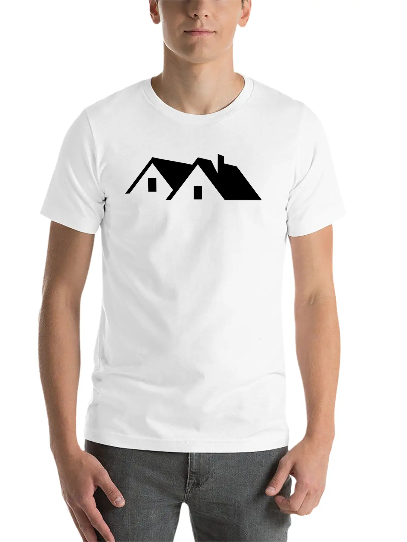 Roof Lightweight Cotton T-Shirt – Daily Comfort Graphic Shirt