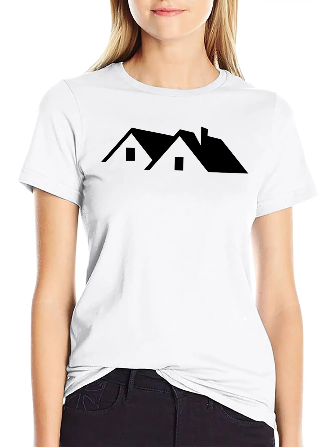Roof Lightweight Cotton T-Shirt – Daily Comfort Graphic Shirt