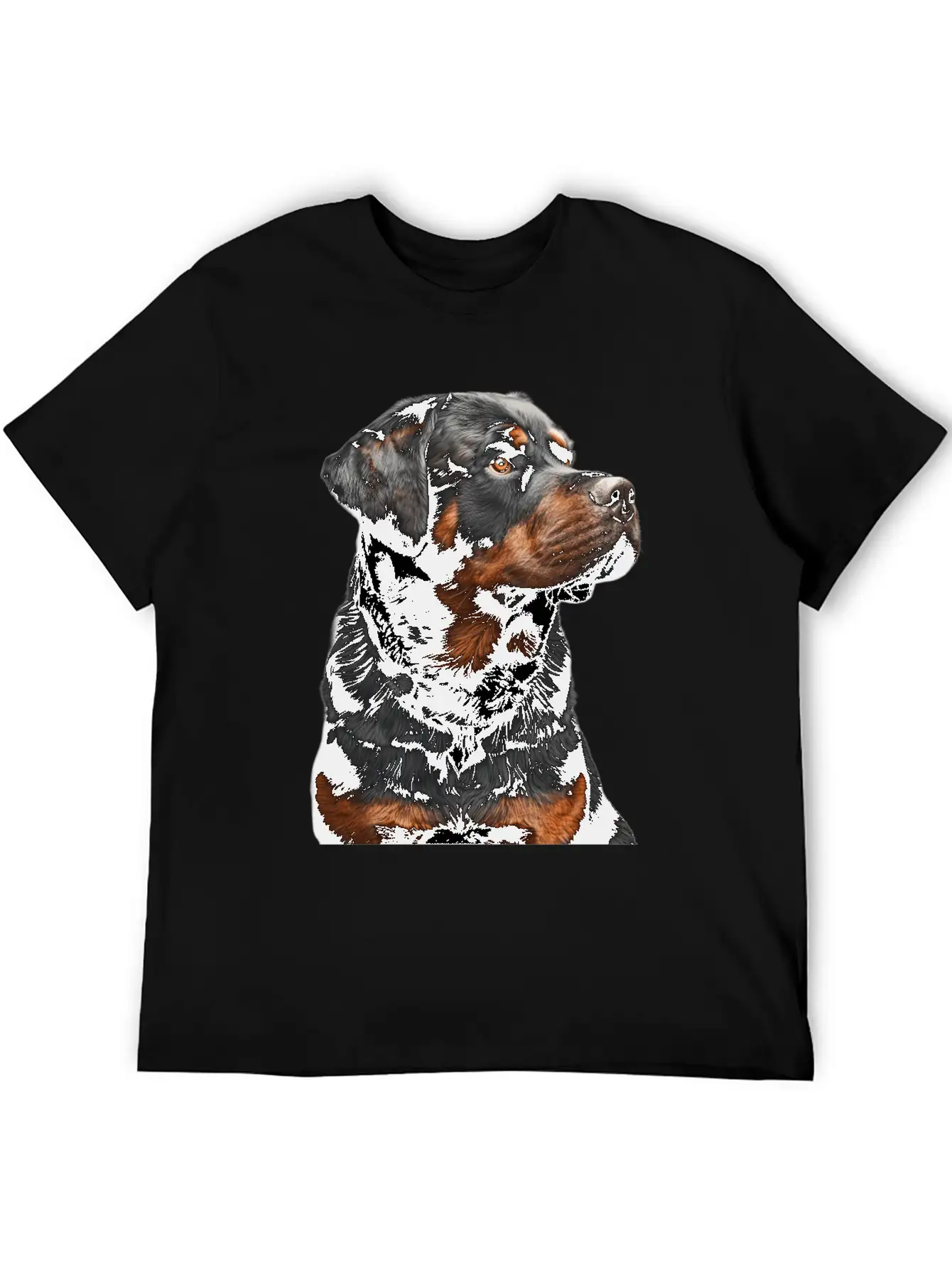 Rottweiler Lightweight Cotton T-Shirt – Daily Comfort Graphic Shirt