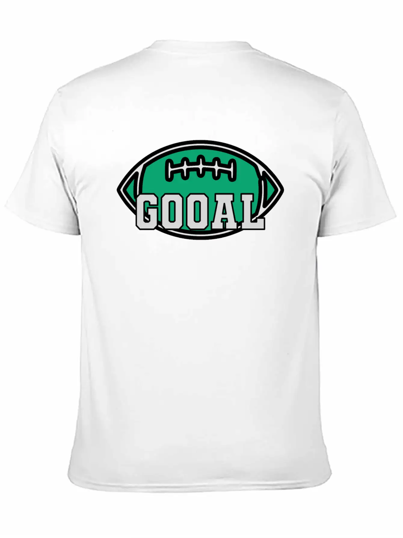 Rugby Goal Lightweight Cotton T-Shirt – Daily Comfort Graphic Shirt