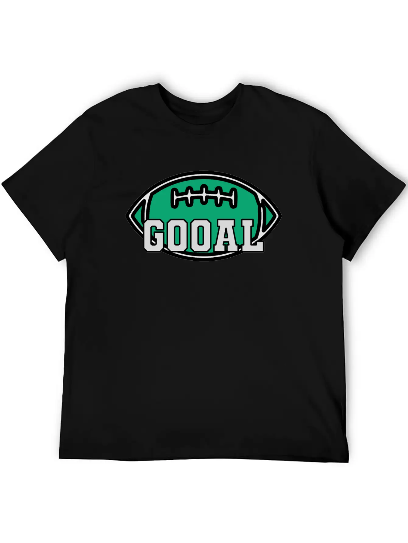 Rugby Goal Lightweight Cotton T-Shirt – Daily Comfort Graphic Shirt
