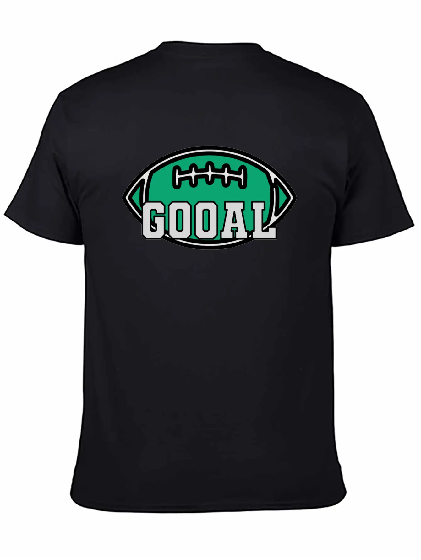 Rugby Goal Lightweight Cotton T-Shirt – Daily Comfort Graphic Shirt