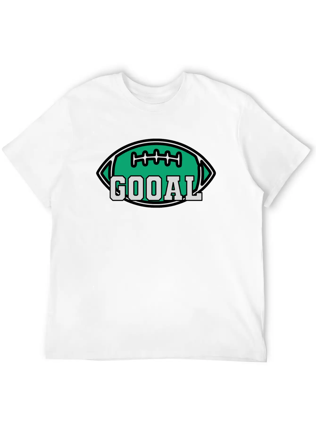 Rugby Goal Lightweight Cotton T-Shirt – Daily Comfort Graphic Shirt