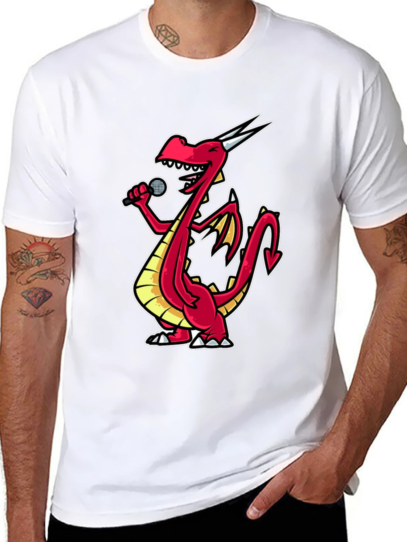 Singing Dragon Graphic Tee