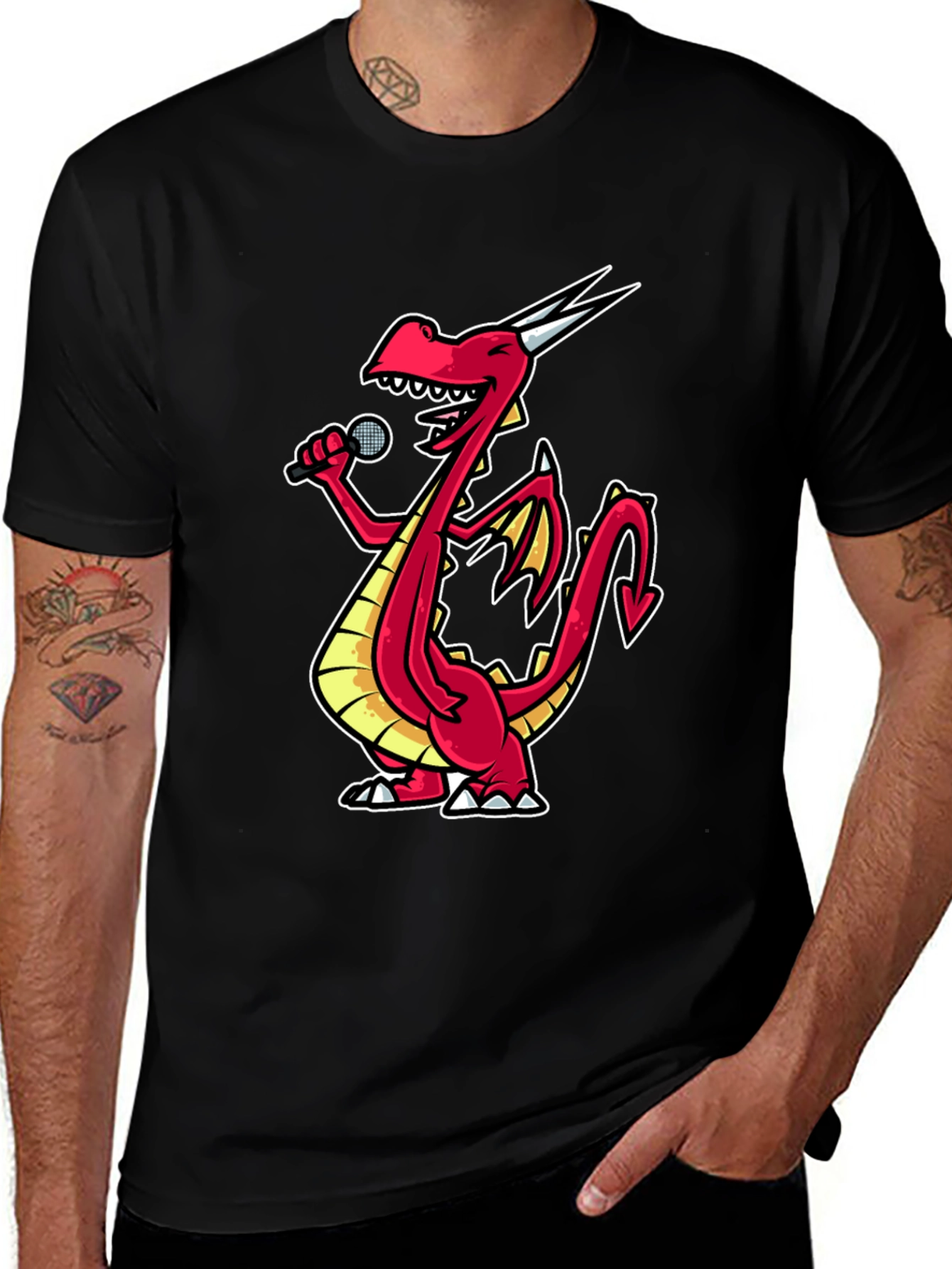 Singing Dragon Graphic Tee
