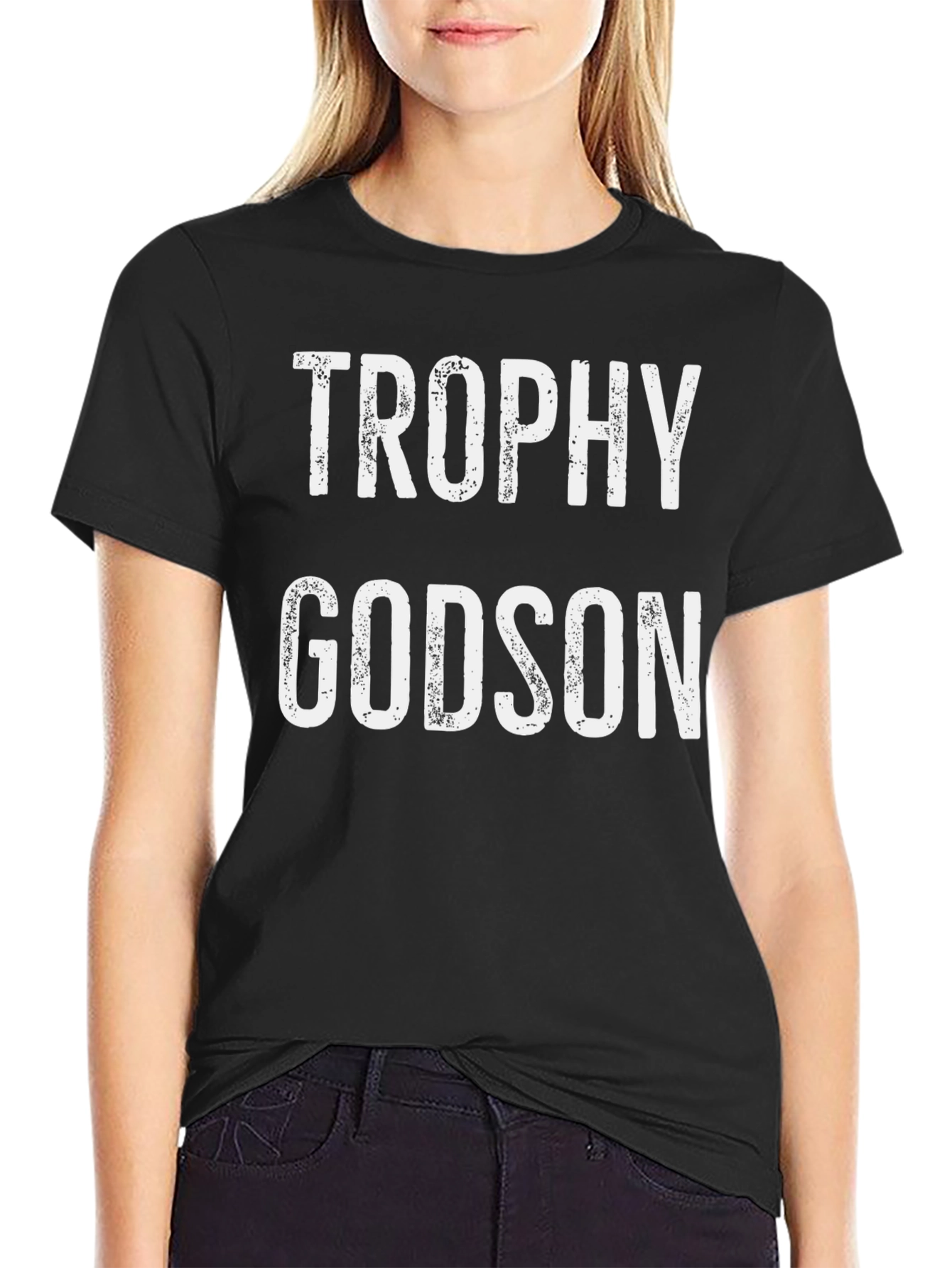 Trophy Godson Graphic Tee - Trendy Statement Shirt