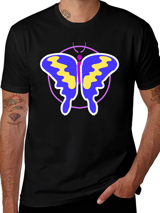 Butterfly Graphic Print T-Shirt