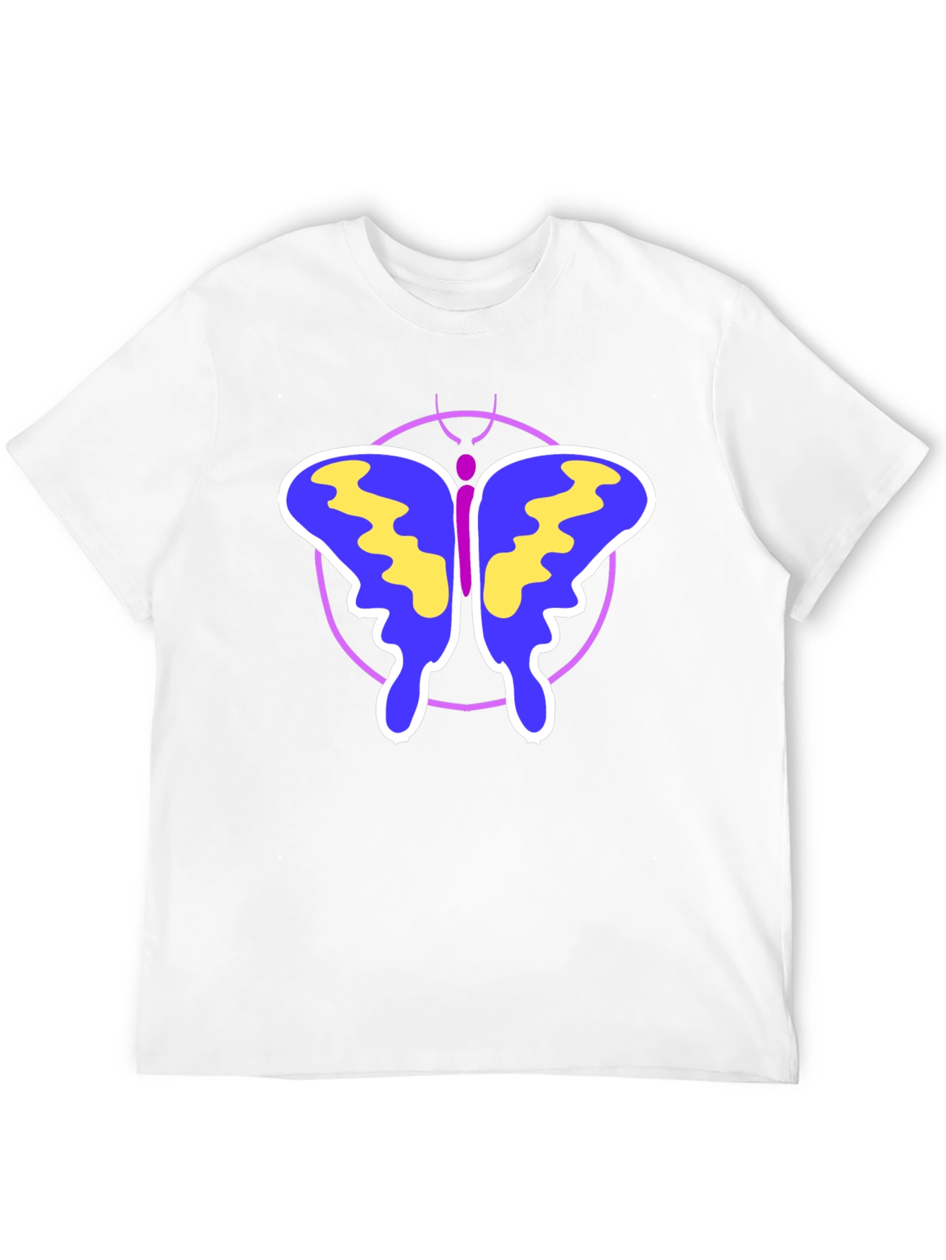 Butterfly Graphic Print T-Shirt