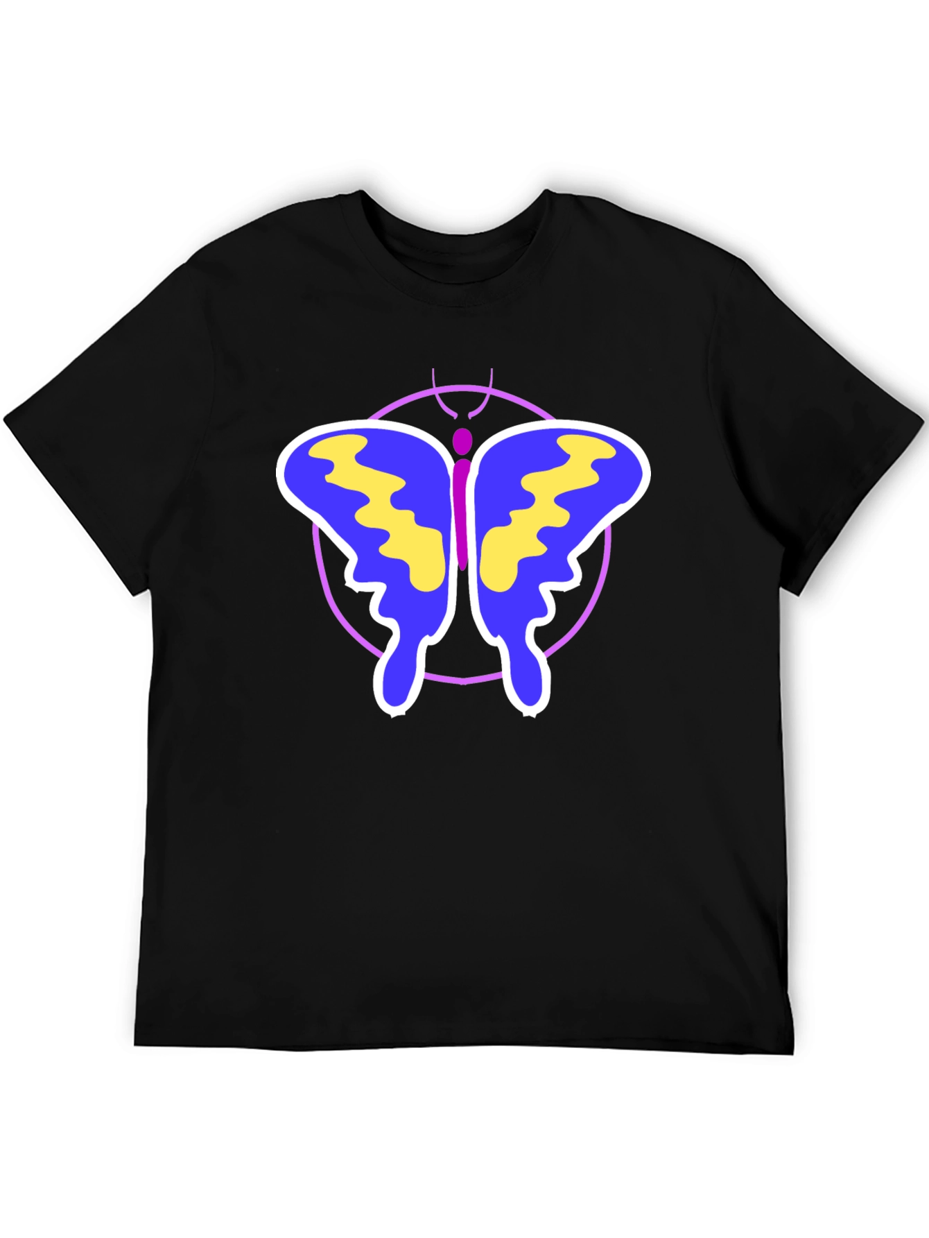 Butterfly Graphic Print T-Shirt