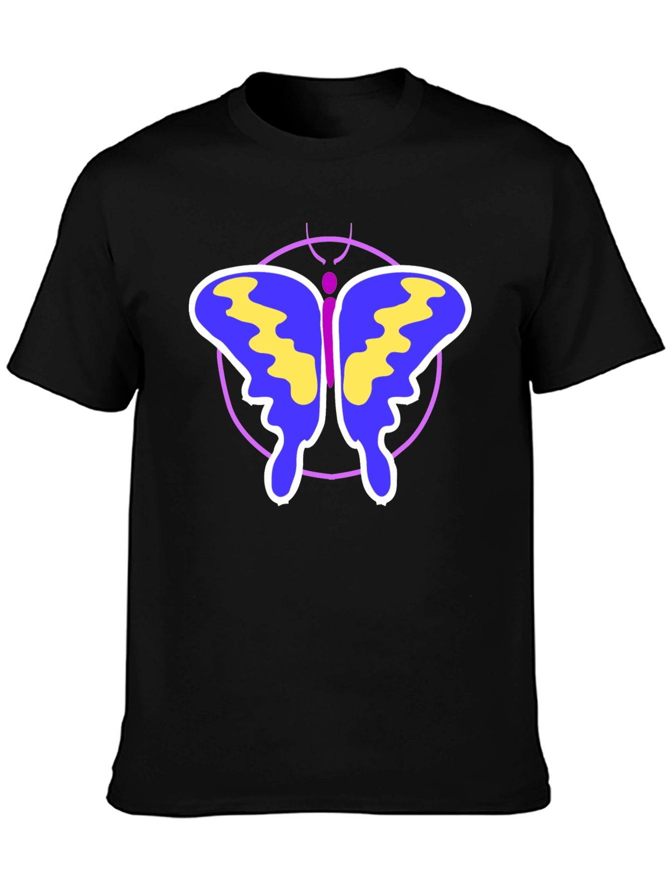 Butterfly Graphic Print T-Shirt