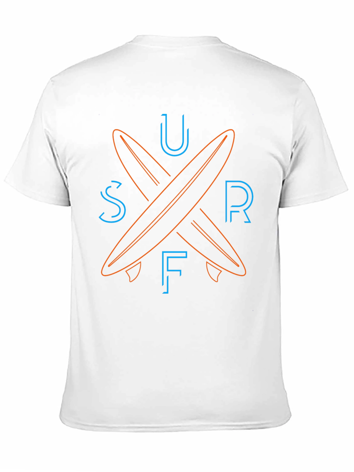 Surfboard Graphic Tee - Black