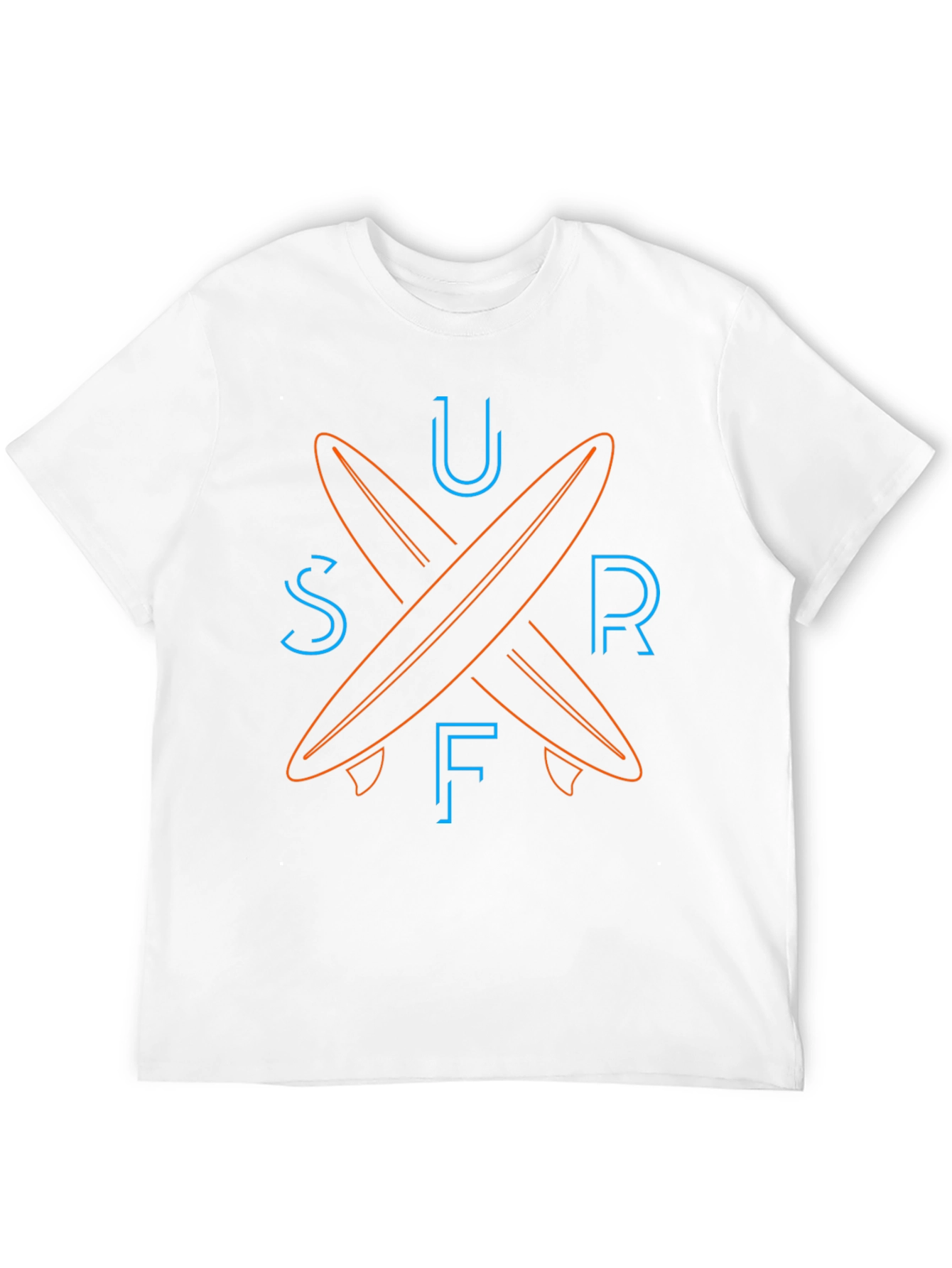 Surfboard Graphic Tee - Black