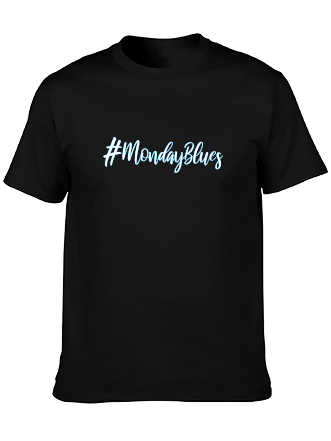 #MondayBlues Graphic Tee - Casual Comfort