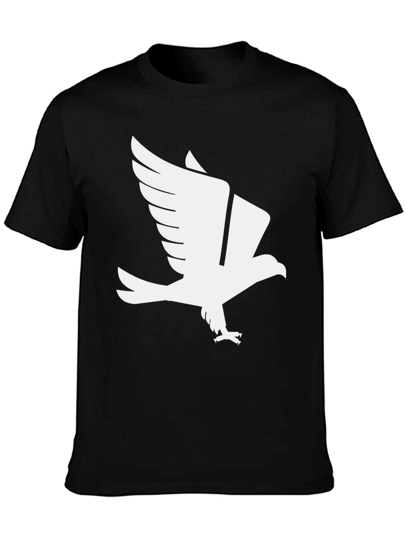 Black Eagle Graphic Tee - Soar in Style!