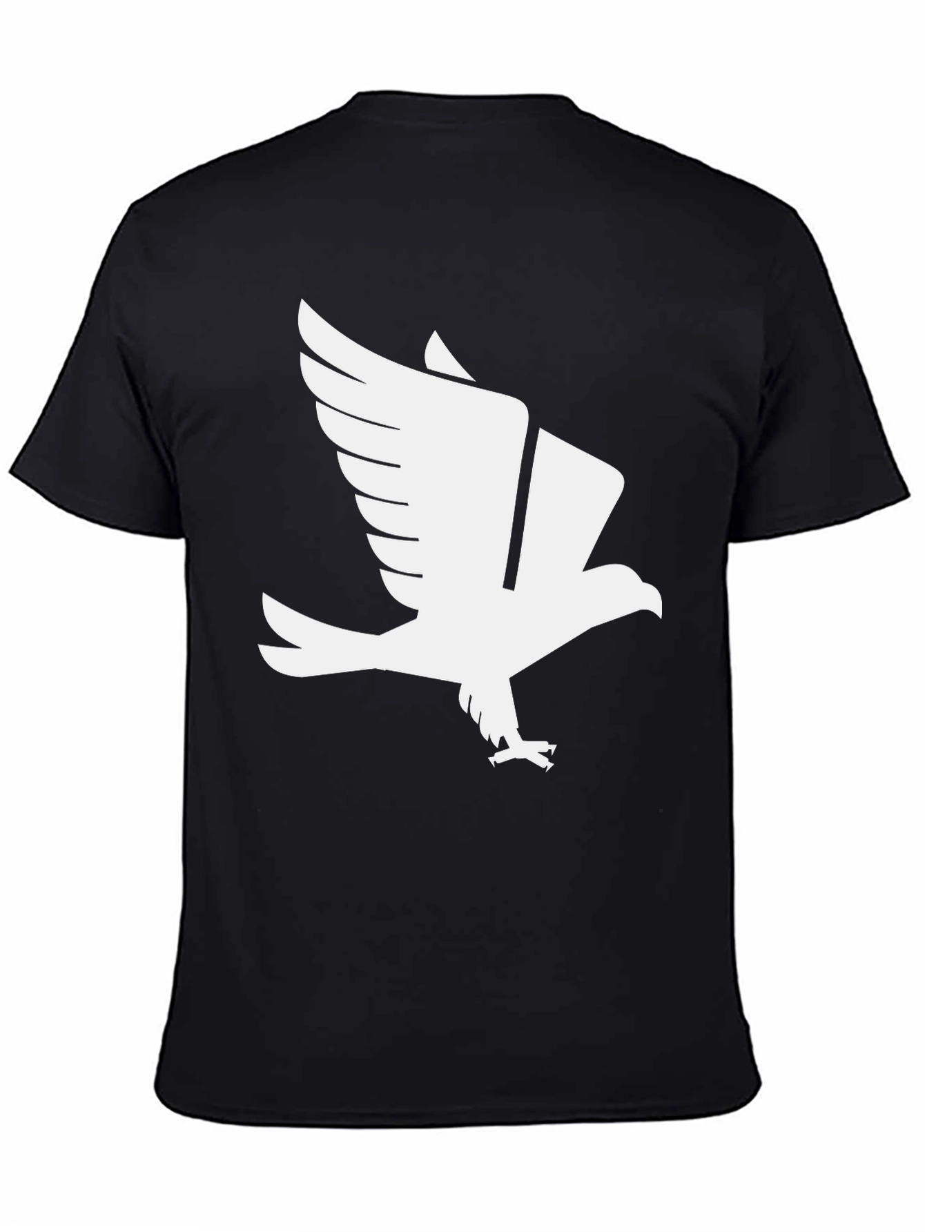 Black Eagle Graphic Tee - Soar in Style!