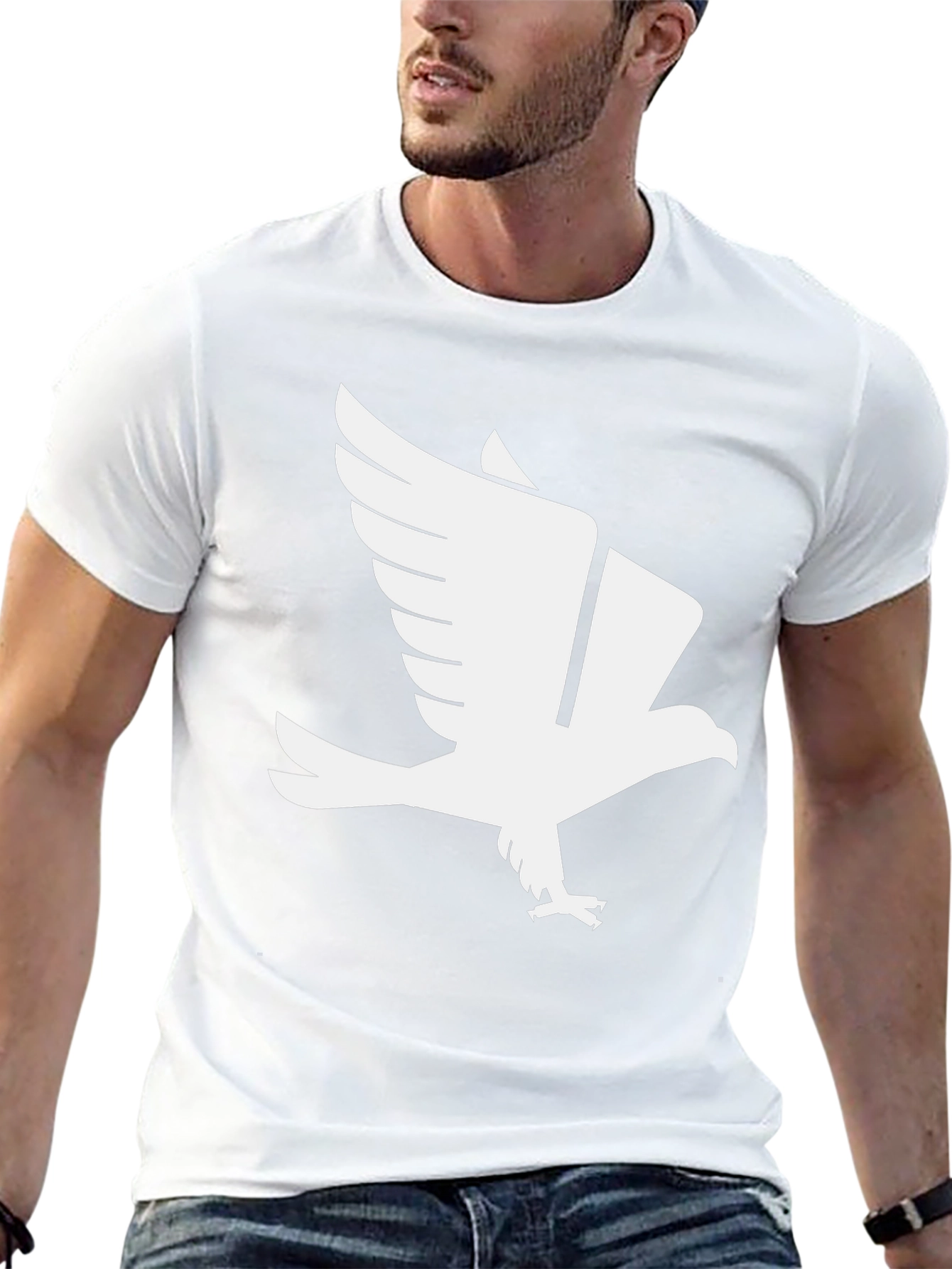 Black Eagle Graphic Tee - Soar in Style!