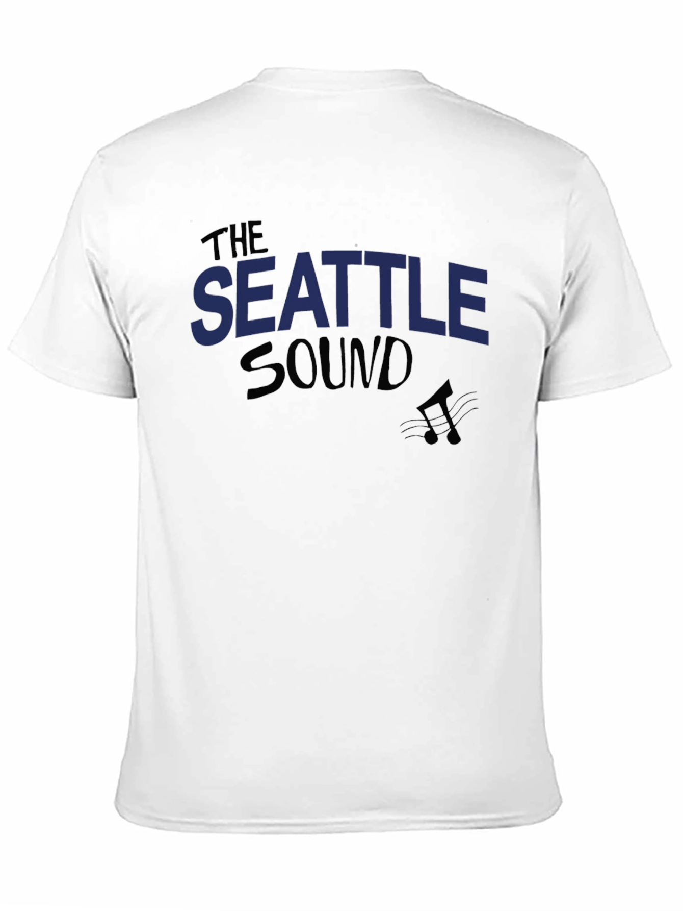 Seattle Sound Music T-Shirt - Black Graphic Tee