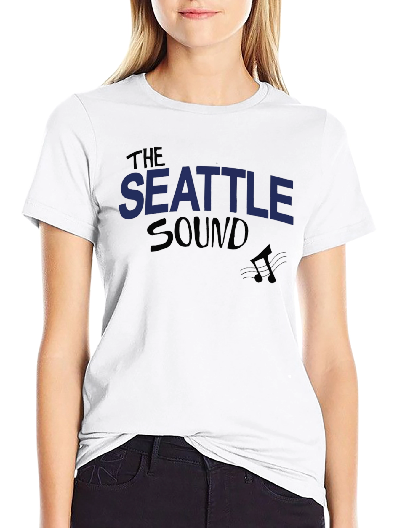Seattle Sound Music T-Shirt - Black Graphic Tee