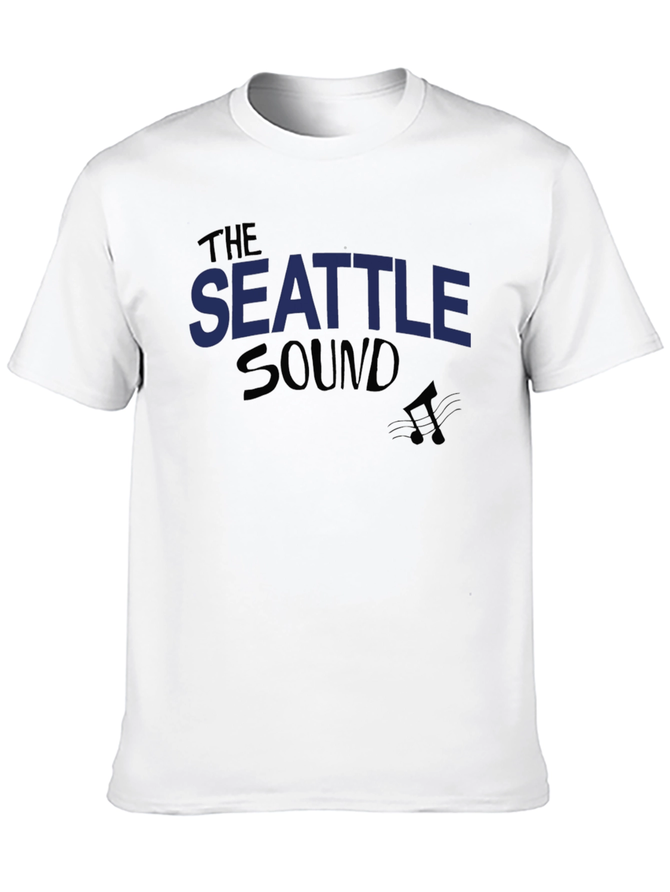 Seattle Sound Music T-Shirt - Black Graphic Tee
