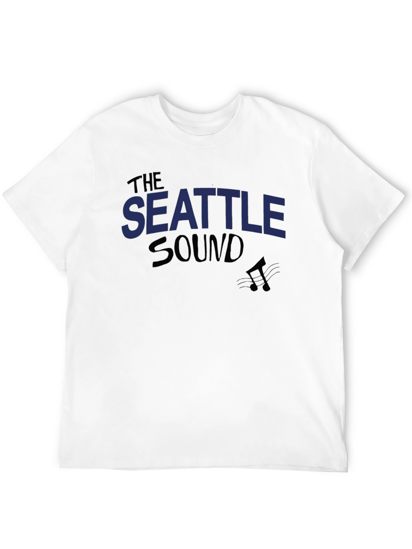 Seattle Sound Music T-Shirt - Black Graphic Tee
