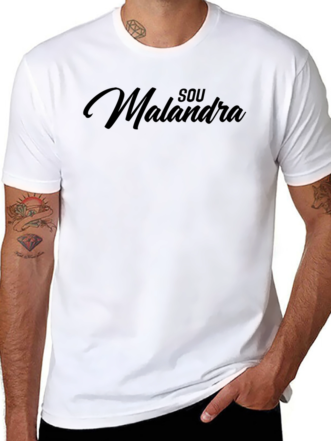 Sou Malandra Black T-Shirt