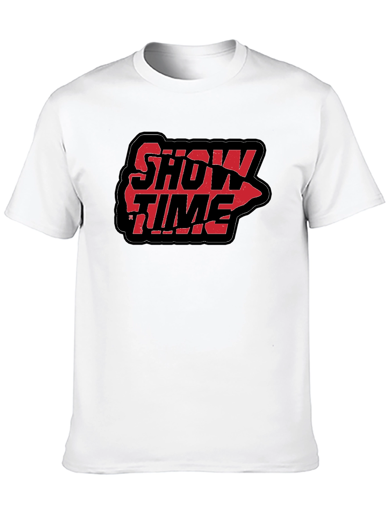 Showtime Graphic T-Shirt - Black Cotton Tee