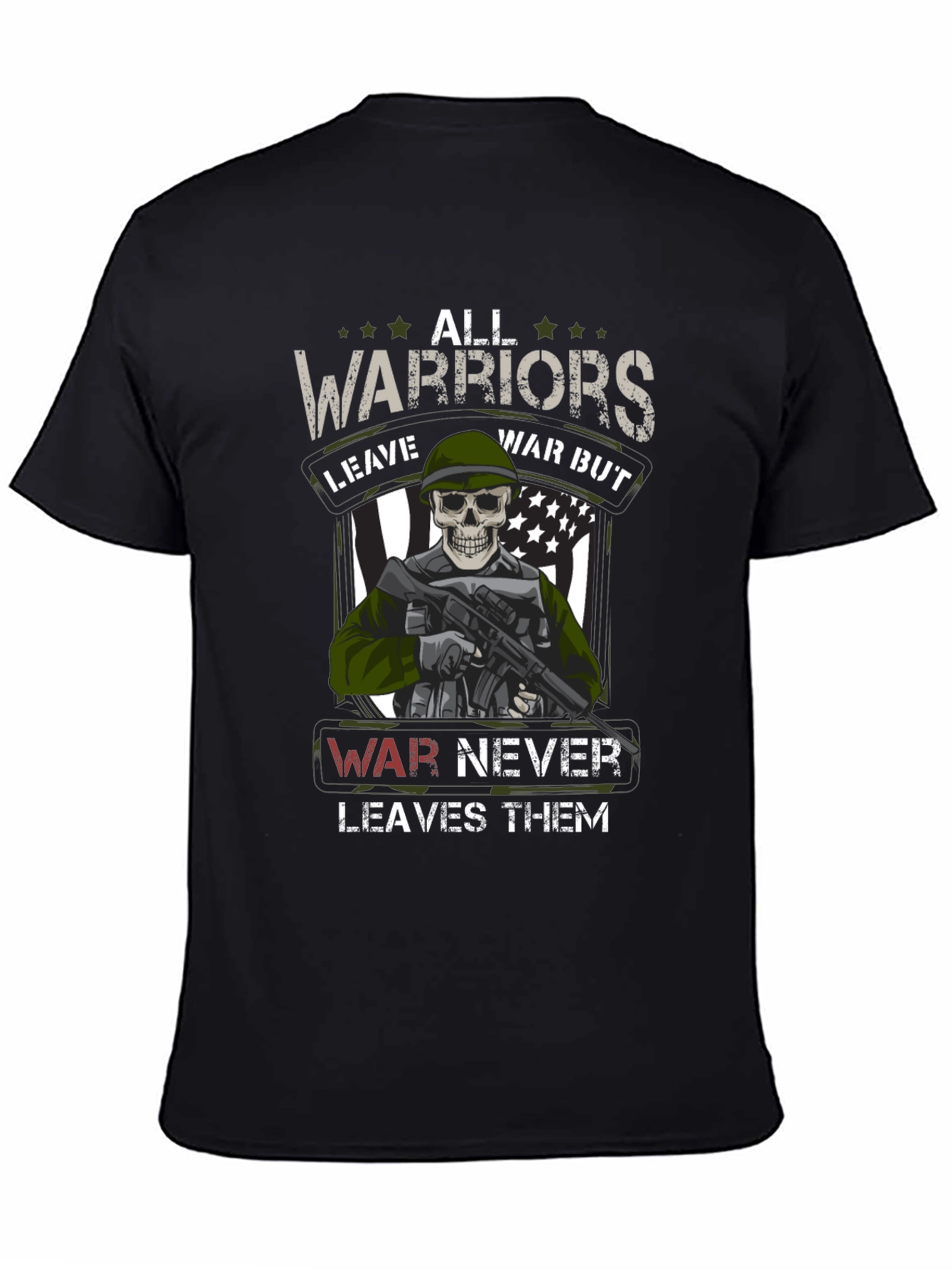 All Warriors Graphic Print T-Shirt